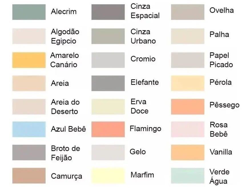 Guia de Cores para Fachadas