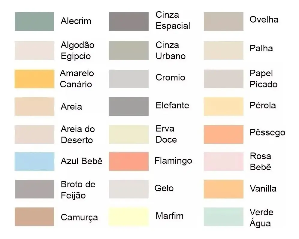 Guia de Cores para Fachadas